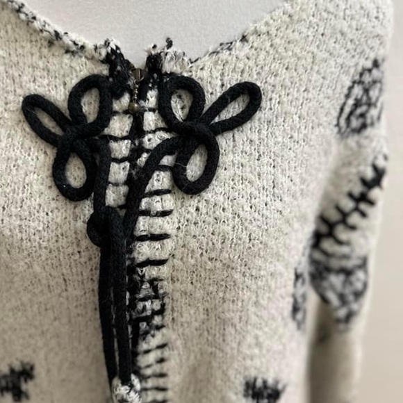 L37. {Anthro} Sleeping on Snow Kajsa Sweater coat - Picture 3 of 4